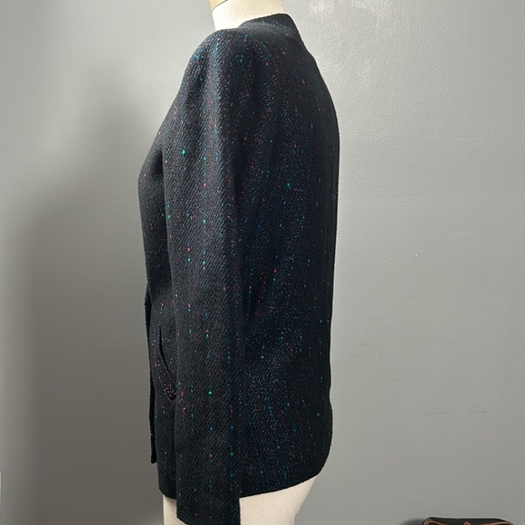 Vintage Gentleman’s Lady Double Breasted Blazer Navy size small - Picture 9 of 16